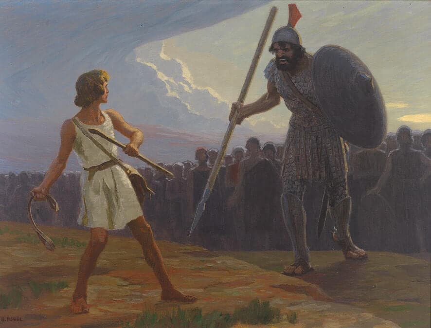 David versus Goliath by Fugel